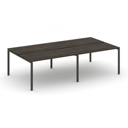 Рабочая станция двухсторонняя на 4 места CОНCЕПТ CН.ДРС-006 Дуб Мали Антрацит / CONCEPT CN.DRS-006_0