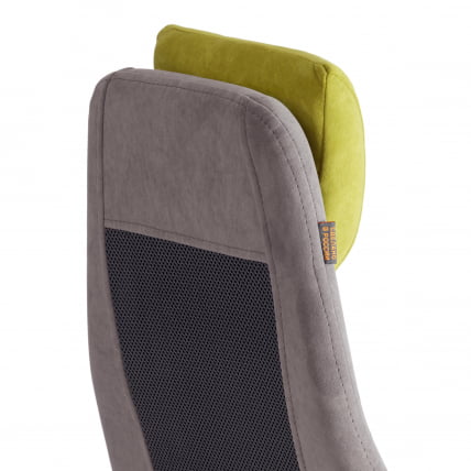 Кресло АВИАТОР флок, ткань , коричневый/бежевый/серый, 6/7/В-12 / AVIATOR 6/7/W-12_11