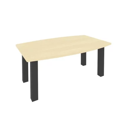 Стол переговорный Фирст КПРГ-2 Клен/Темный металлик / First KPRG-2_0