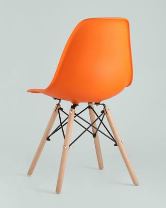 Стул Еамес ДСВ Оранжевый / Eames DSW_5