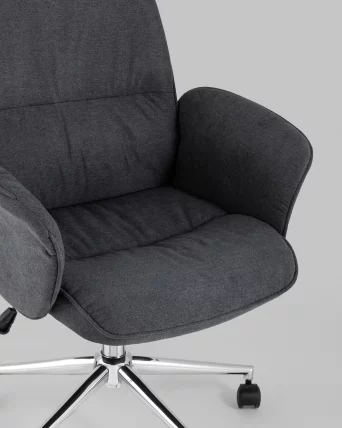 Стул офисный Симона Серый / Simona_7