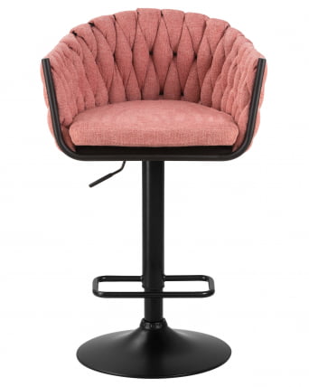 Стул барный ДОБРИН ЛЕОН Розовая ткань ЛАР 275-10 / DOBRIN LEON LAR_5