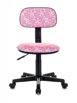 Кресло детское Бюрократ CХ-201НКС Хеартс-Пк / CH-201NX Hearts-Pk_1