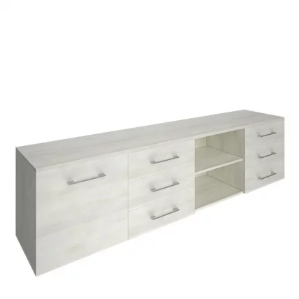 Тумба модульная четырехсекционная ЙАЛТА ЛТ-ТС 4.1Р Снежная Патина / YALTA LT-TS 4.1R_0