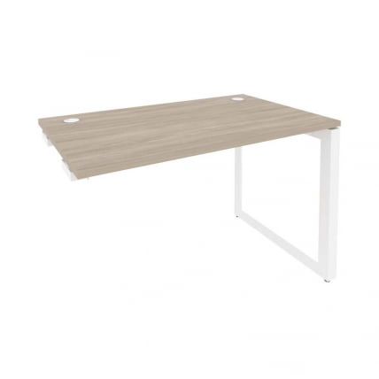 Стол-приставка на О-образном м/к к опорным элементам ОНИКС О.МО-СПР-2.7 Дуб Аттик/Белый / ONIX O.MO-SPR-2.7_0
