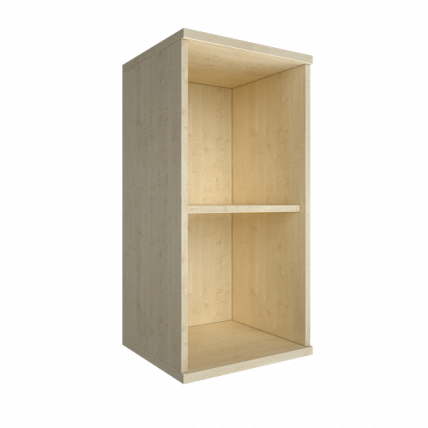 Стеллаж низкий узкий Рива А.СУ-3 Клен / Riva_0