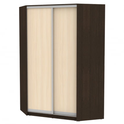 Шкаф-купе ЙА-230х1400-568-3(Венге-ДМ-Д6Д6) / YA-230х1400-568-3(Венге-ДМ-D6D6)_0