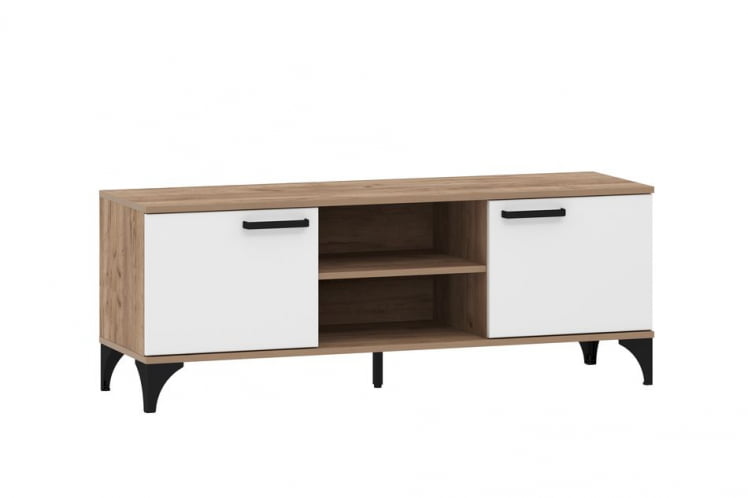 Тумба ТВА Марсель НМ 013.45 Меренга Дуб Крафт табачный_0