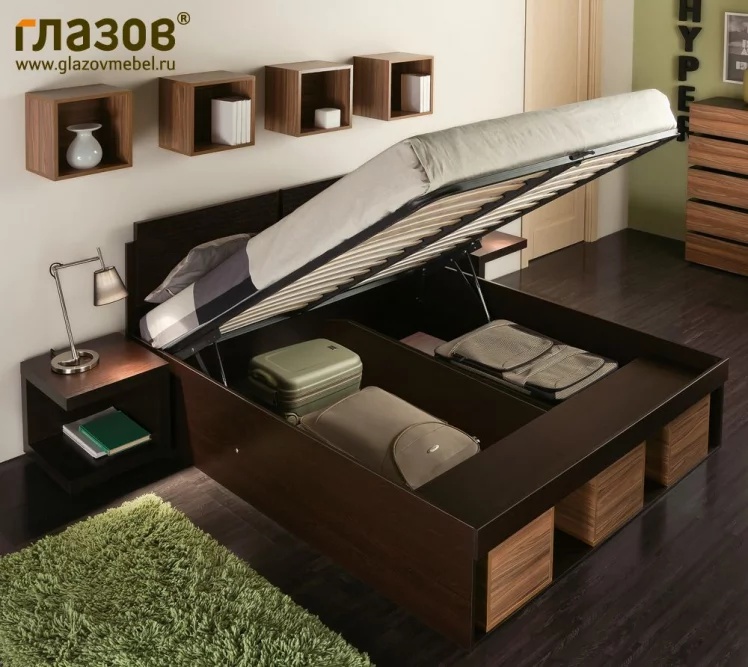 Спальня композиция 2 Хйпер Венге / Hyper_1