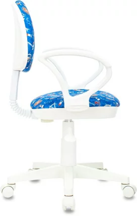 Кресло детское Бюрократ КД-3/ВХ/АРМ/СЕА / KD-3/WH/ARM/SEA_2