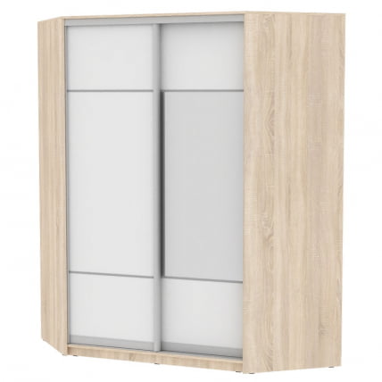 Шкаф-купе ЙА-198х1400-718-5(ДСС-Белый-Д4Д3) / YA-198х1400-718-5(ДСС-Белый-D4D3)_0