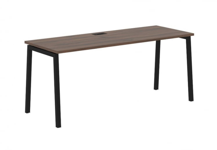 Стол письменный ЕДИС ЕЛСТ 1767 Дуб Денвер темный Черный / EDIS ELST_0