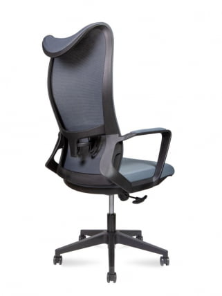 Кресло офисное ВАВЕ АМ3-Х(БЛАCК) Серый / WAVE AM3-H(BLACK)_3
