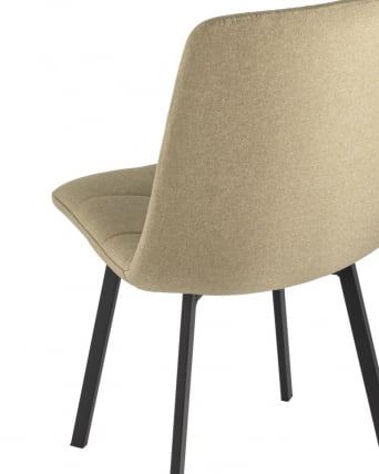 Комплект из четырех стульев Чиллй рогожка бежевый 4 шт. / Chilly_6