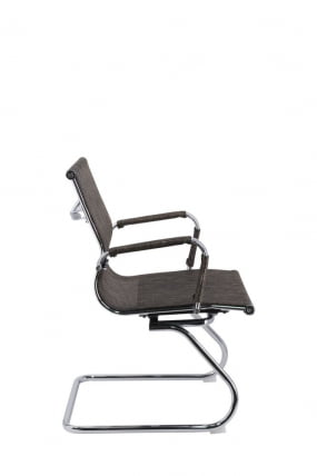 Кресло для посетителей Опера CФ сетка Коричневый / Opera CF_3