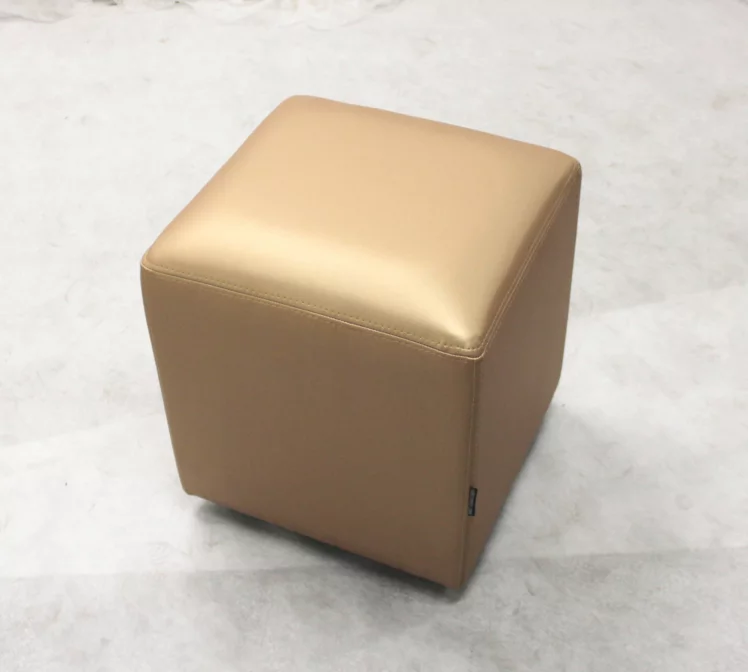 Пуф Лори квадратный бежевый_0