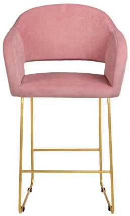 Стул полубарный Оскар (ПБ) Розов/ЛинкЗолот / Oscar_2