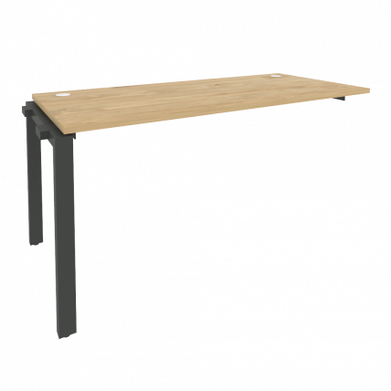 Наборный элемент рабочей станции на П-образном м/к ОНИКС О.МП-1.НРС-4.7 Тиквуд Светлый/Антрацит / ONIX O.MP-1.NRS-4.7_0