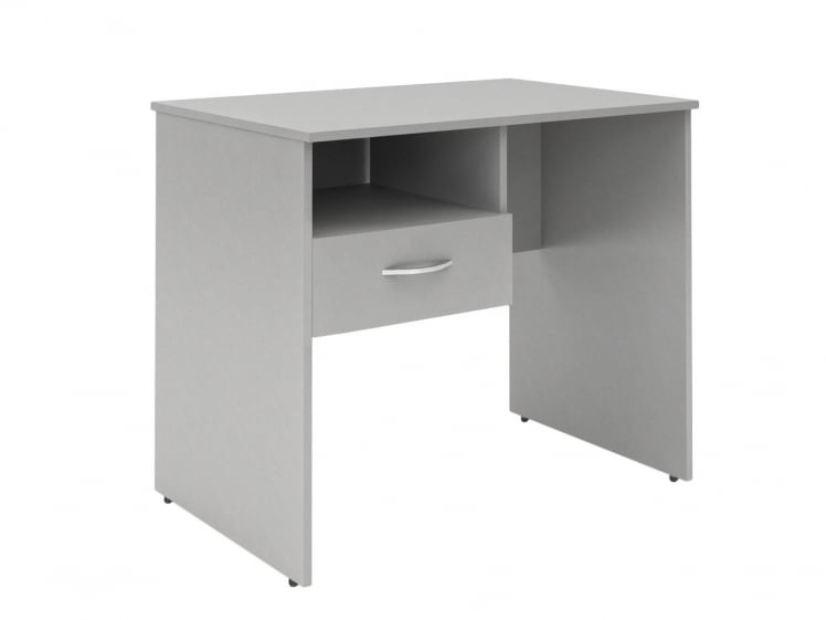 Стол письменный (С-900) Л с левой подвесной тумбой Серый / (S-900) L_0