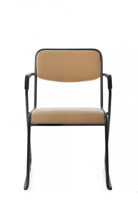 Кресло Никс Плус РCХ ОМКЛ-04Б Бежевый/Металл Черный / Nix Plus RCH OMKL-04B_7