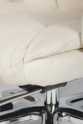 Кресло офисное Парламент Х-2021-70-5 иворй леатхер Слоновая кость / H-2021-70-5 ivory leather_13