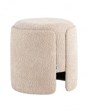 Пуф Такс букле (капучино) / Taks_0