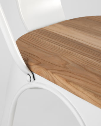 Стул ТОЛИКС ВООД Белый / TOLIX WOOD_6