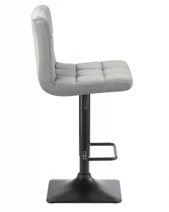 Стул барный ДОБРИН ДОМИНИC Серый велюр МДЖ9-75 / DOBRIN DOMINIC MJ9-75_2