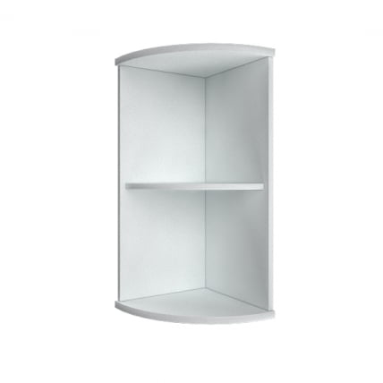 Стеллаж низкий угловой Рива А.УС-3 Белый / Riva_0