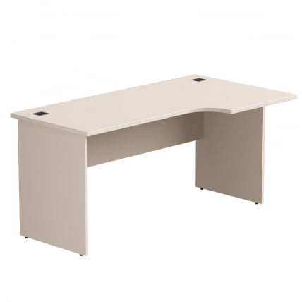 Стол эргономичный с опорами ЛДСП Еверпроф ЕВО 254С114 (правый) Кашемир / Everprof EVO 254S114_0