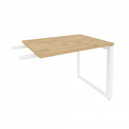 Брифинг-приставка на О-образном м/к ОНИКС О.МО-БР-9 Тиквуд Светлый/Белый / ONIX O.MO-BR-9_0