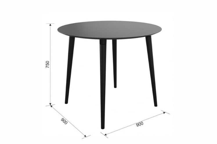 Стол обеденный Сканди 2 Кофейный-венге_1