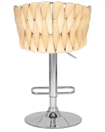 Стул барный ДОБРИН МАРCЕЛ Бежевый велюр МДЖ9-10 / DOBRIN MARCEL MJ9-10_4