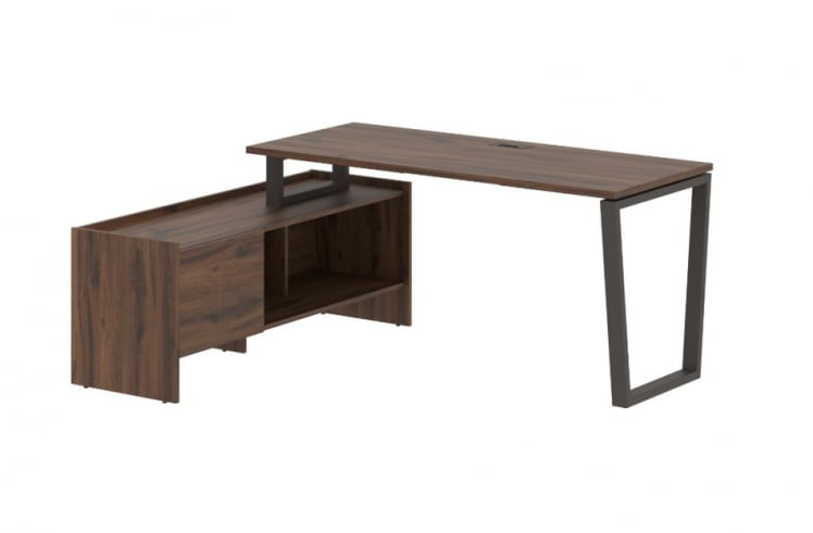 Стол с тумбой ЕДИС ЕВCТ 17814 Дуб Денвер темный Мокко / EDIS EVCT_0