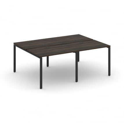 Рабочая станция двухсторонняя на 4 места CОНCЕПТ CН.ДРС-005 Дуб Мали Черный / CONCEPT CN.DRS-005_0