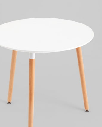 Стол круглый ЕАМЕС ДСТ НЕВ Д=80 белый / EAMES DST NEW D=80_2