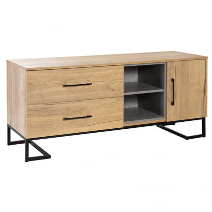 ТВ-тумба Лофт (ТВ) Дуб натур/Бетон / Loft_1