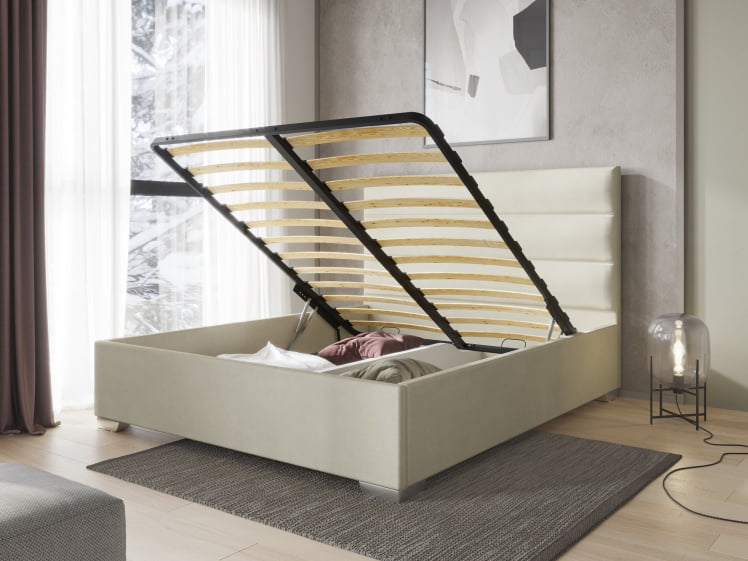 Кровать Вивиен 80кс200 велюр Севен 115 / Vivien 80x200 Seven_2