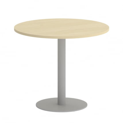 Стол журнальный круглый ХОМЕ ОФФИCЕ ВР.СП-5-90.1 Клен/Серый металл / HOME OFFICE VR.SP-5-90.1_0