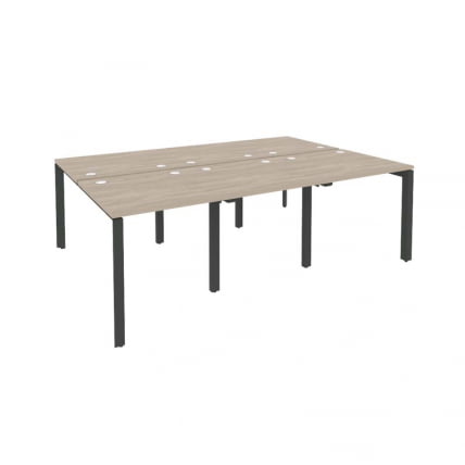 Рабочая станция на П-образном м/к ОНИКС О.МП-Д.РС-6.0.8 Дуб Аттик/Антрацит / ONIX O.MP-D.RS-6.0.8_0