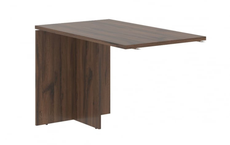 Брифинг-приставка ЕДИС ЕДБ 1167 Дуб Денвер темный Черный / EDIS EDB_0