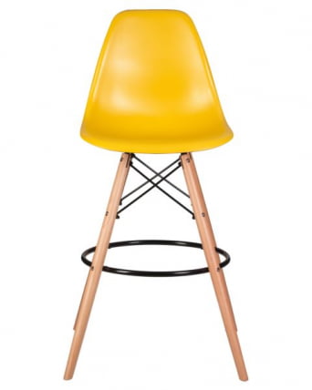 Стул барный ДОБРИН ДСВ БАР (ножки светлый бук, цвет горчичный (Й-03)) 2 шт / DOBRIN DSW BAR (Y-03))_6