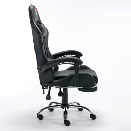Кресло компьютерное БРАБИКС Декстер ГМ-135 подножка Черное / BRABIX Dexter GM-135_1