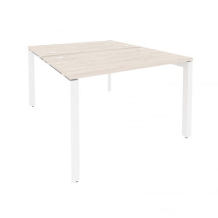 Рабочая станция на П-образном м/к ОНИКС О.МП-Д.РС-2.2.7 Денвер Светлый/Белый / ONIX O.MP-D.RS-2.2.7_0