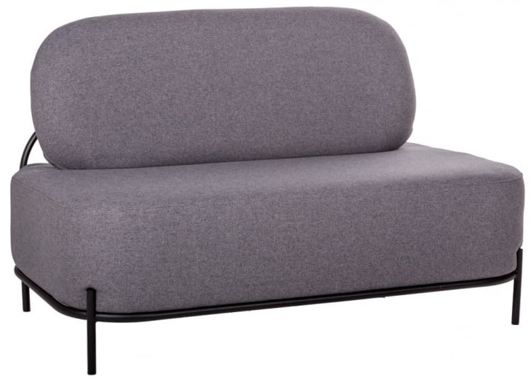 Диван Гаваии 2-х мест Тем серый / Gawaii_0