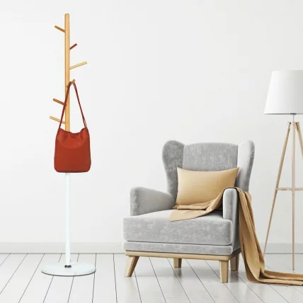 Вешалка-стойка БРАБИКС CР-1906 на мраморном диске Белый / BRABIX CR-1906_6