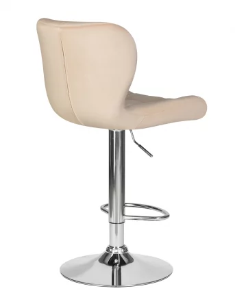 Стул барный ДОБРИН БАРНИ Бежевый велюр МДЖ9-10 / DOBRIN BARNY MJ9-10_3