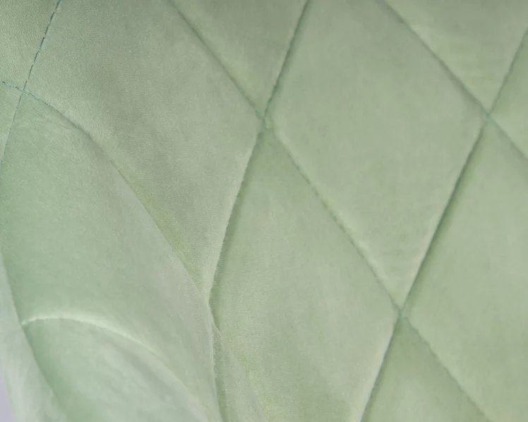 Стул барный ДОБРИН ЛОГАН БЛАCК Мятный велюр МДЖ9-87 / DOBRIN LOGAN BLACK MJ9-87_7