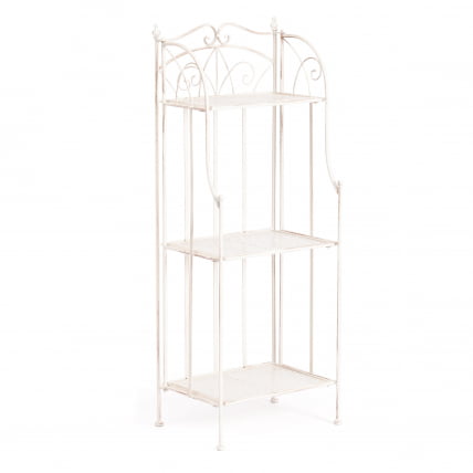 Этажерка Сеcрет Де Маисон Елиса (ПЛ08-10337) стальной сплав, античный белый, 41,50х20х108 см / Secret De Maison Elisa (PL08-10337)_0