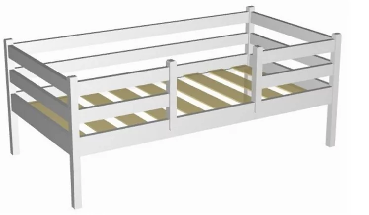Кровать детская РооРоом ВК-33 Белая / RooRoom VK-33_0